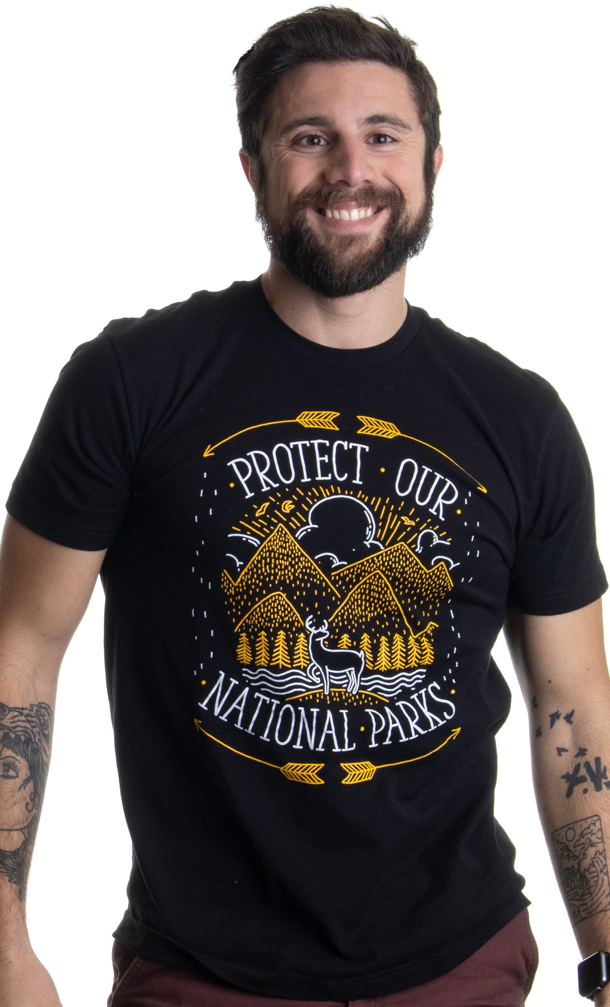 Protect Our National Parks | U.S. Environmentalist Nature Hike Men Women T-shirt