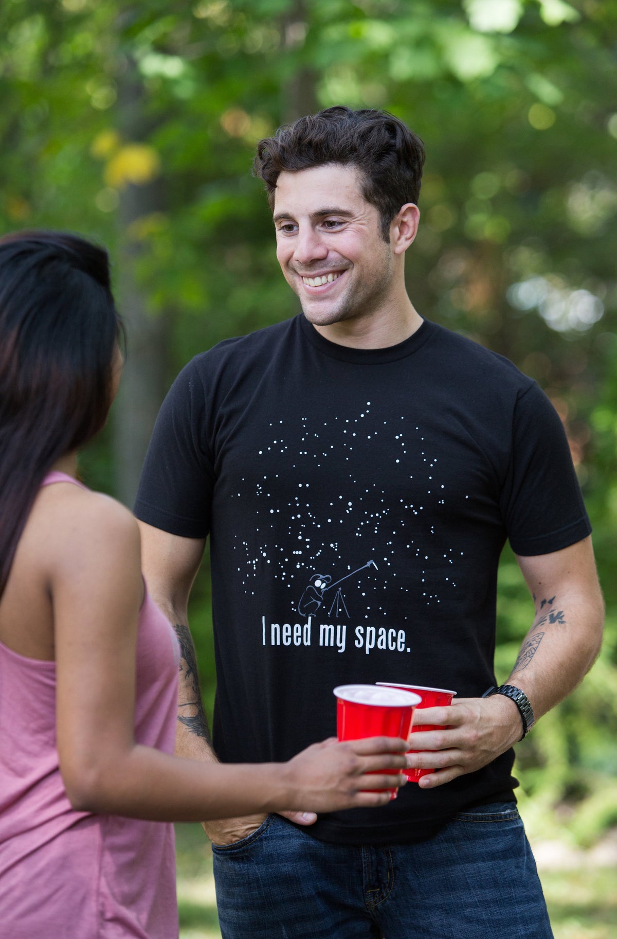 I Need My Space | Funny Astronomy, Space Humor Astronomer NASA Unisex T-shirt