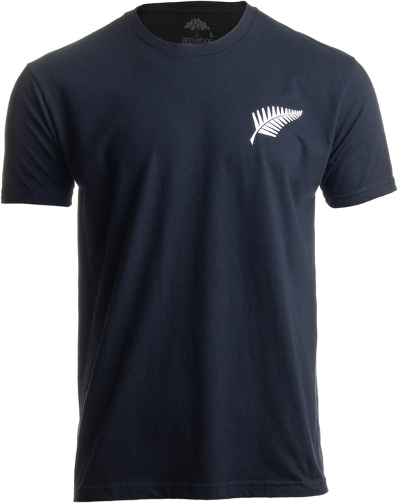 New Zealand Pride | Kiwi Silver Fern Southern Cross Men Women Black T-shirt