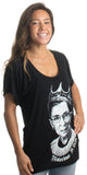 NOTORIOUS R.B.G. Progressive Liberal Ruth Bader Ginsburg Flowy Ladies' T-shirt
