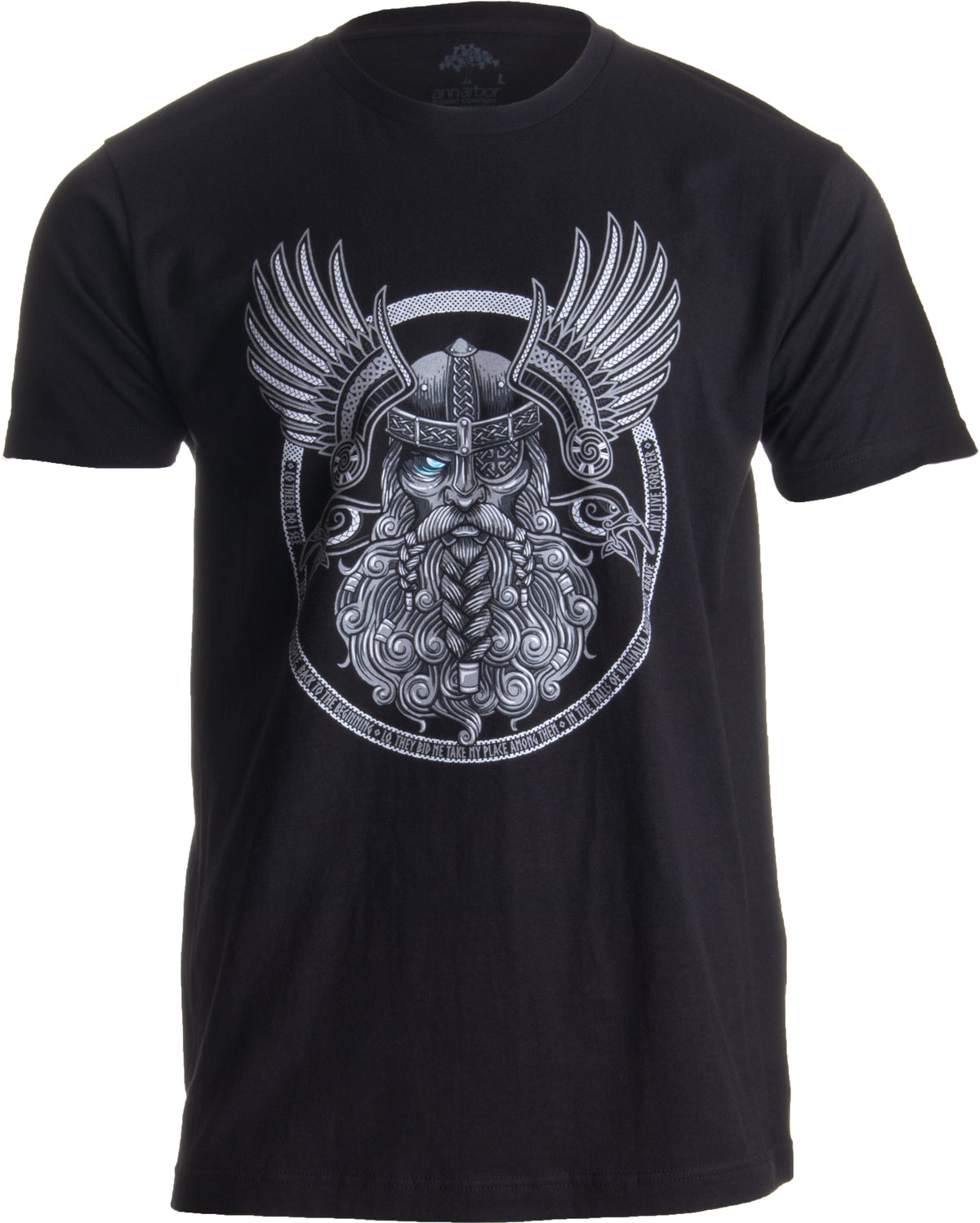 Odin | Norse Mythology God Valkyrie Valhalla Viking Raven Nordic Thor T-shirt