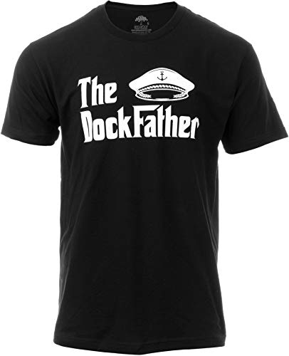 The Dockfather | Boating Humor Tee Shirts - Funny Boat Captain, Nautical Fishing Joke T-Shirts for Men or Women