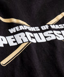Weapons of Mass Percussion - Funny Drum Drummer Music Band Men T-shirt