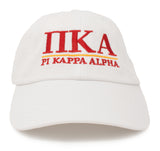 Pi Kappa Alpha | Classic PKA Fraternity Line Pike Baseball Rush Frat Hat Cap