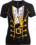 Pirate Costume - Jumbo Print Funny Caribbean Cruise Shirt T-shirt for Women