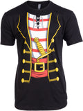 Tall Tee: Pirate Buccanneer | Jumbo Print Novelty Halloween Costume Man T-shirt