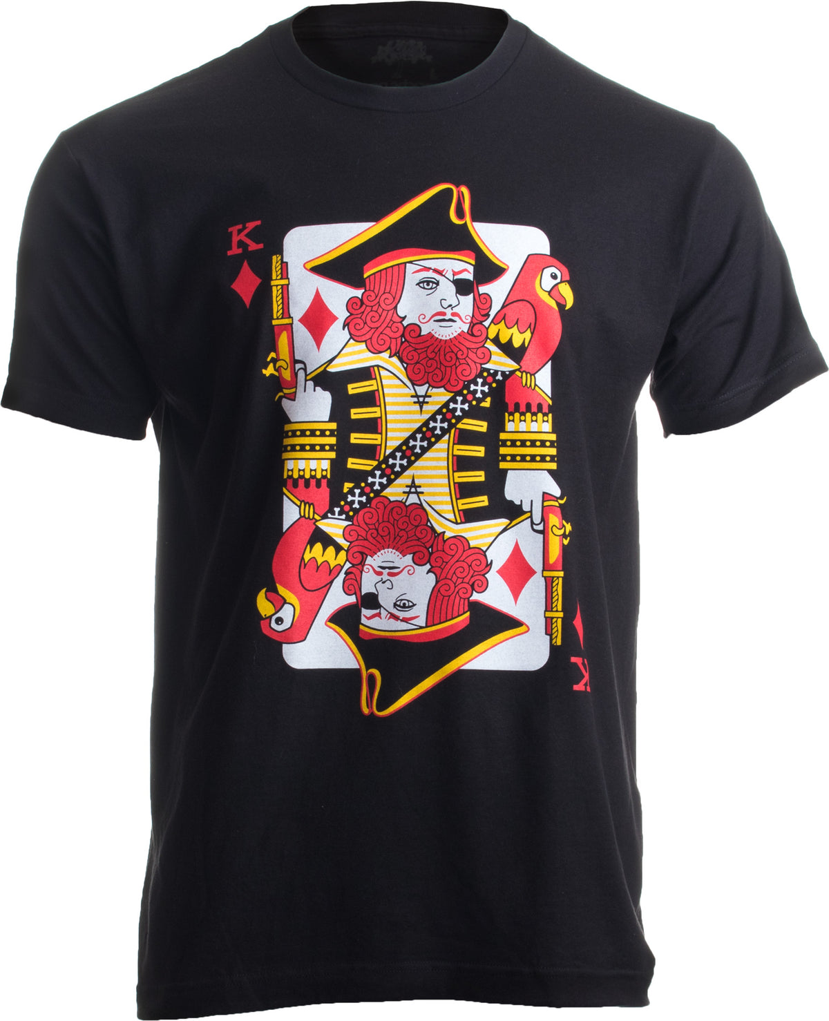 Pirate King | Funny Cool Buccaneer Poker Playing Card Men Women Cruise T-shirt