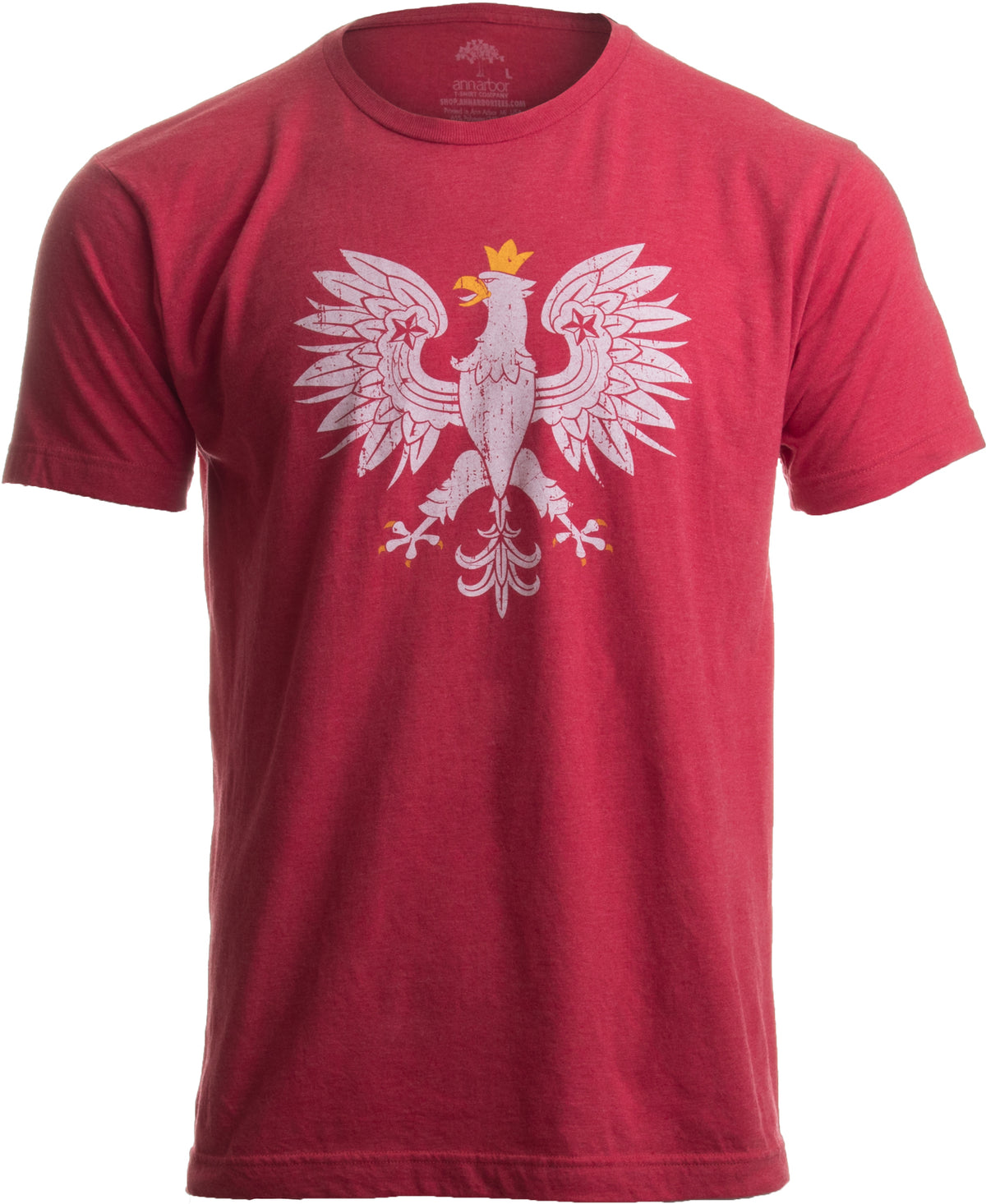 Poland Pride | Vintage Style, Retro-Feel Polish Eagle Polska Unisex T- –  Ann Arbor T-shirt Company
