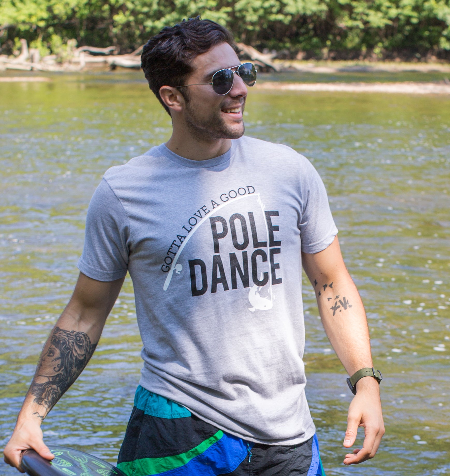 Gotta Love a Good Pole Dance - Funny Fishing Saying Fisherman Men T-sh –  Ann Arbor T-shirt Company