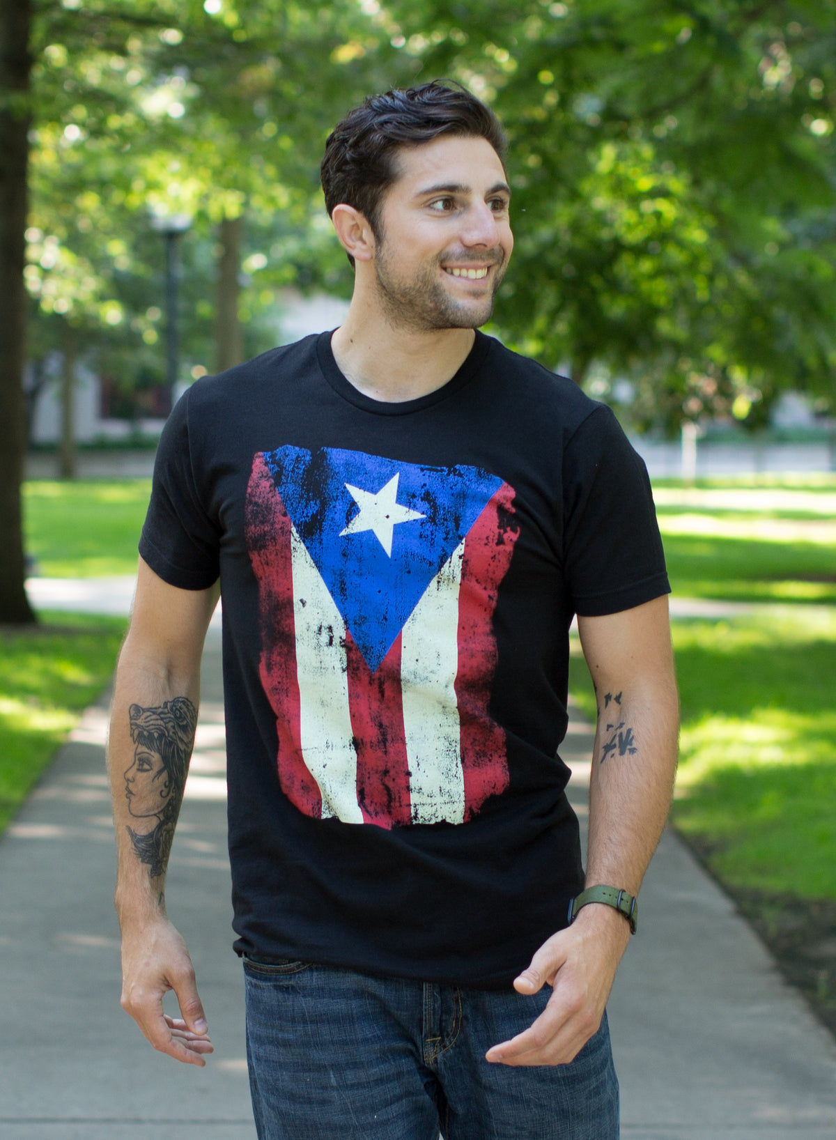 Puerto Rico Flag Shirt Boricua T-Shirt Puerto Rico Flag Shirt Boricua T-Shirt
