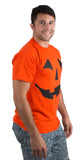 Giant Jack O' Lantern Face | Halloween Pumpkin Fun Unisex T-shirt for Men Women