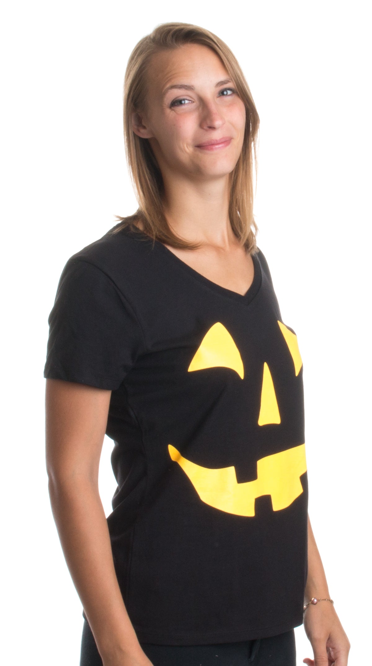Jack O Lantern Interactive Glow T-Shirt - Halloween Edition