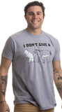 I Don't Give a Rat's Ass Funny Offensive Inappropriate Rat Pun Men Women T-shirt