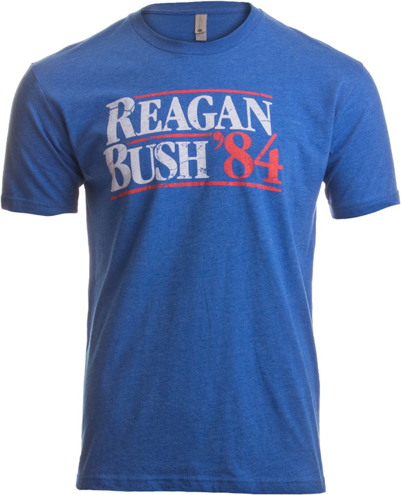 Reagan Bush '84 | Vintage Style Conservative Republican GOP Unisex T-shirt