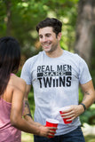 Real Men Make Twins | Funny New Dad Father's Day, Daddy Humor Unisex T-shirt