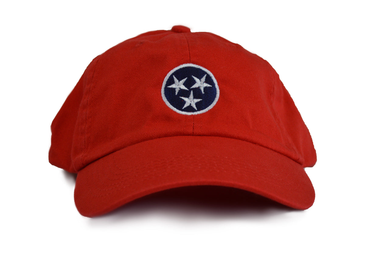 Tennessee State Flag Low Profile Baseball Hat | Tennesseean Golf Cap