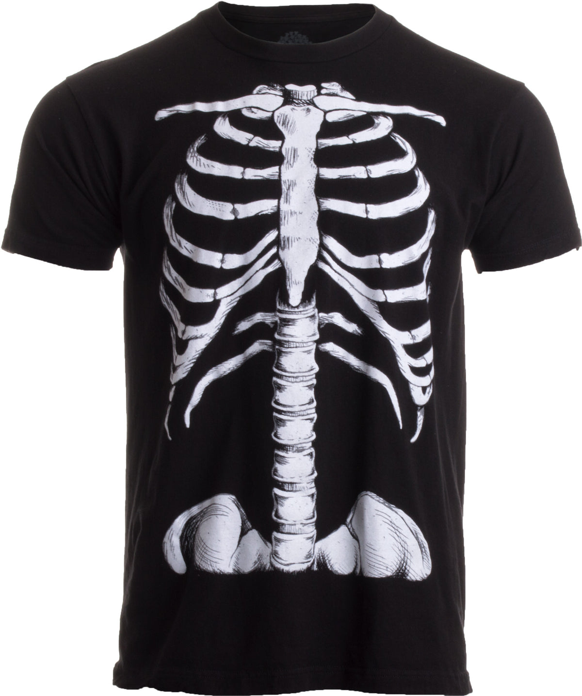 Skeleton Rib Cage Glow-in-the-Dark Costume Tee - Men's