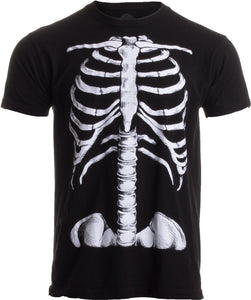 Skeleton Rib Cage - Spooky Graphic Halloween Costume Unisex Men's T-shirt