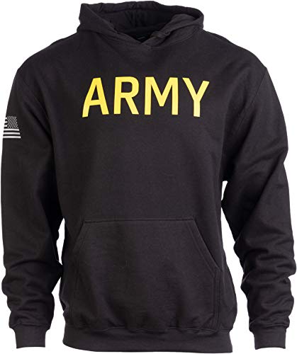 ARMY PT Style Hoodie U.S. Military Infantry Workout Fleece Hoody Sweatshirt