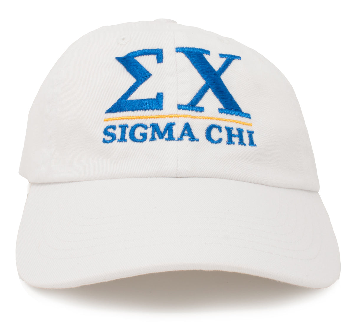 Sigma Chi | Classic Fraternity Collegiate Line Baseball Rush Frat Hat Cap