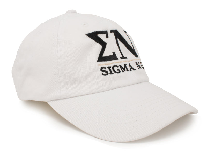 Sigma Nu | Classic SN Fraternity Collegiate Line Baseball Rush Frat Hat Cap