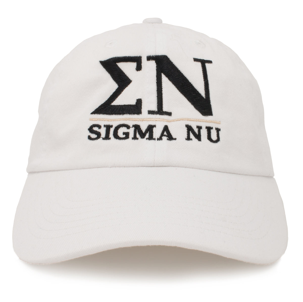 Sigma Nu | Classic SN Fraternity Collegiate Line Baseball Rush Frat Hat Cap