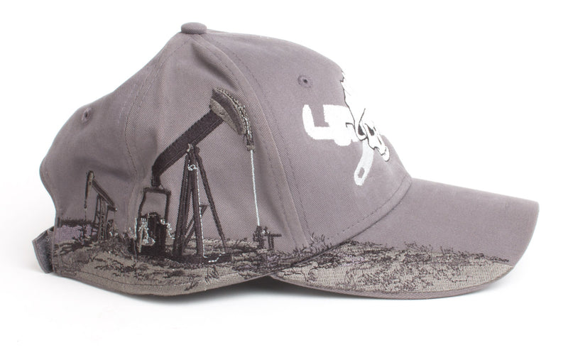 Roughneck Skull & Wrenches | Oilfield Worker Hat, Fracking, Oil Baseball Cap
