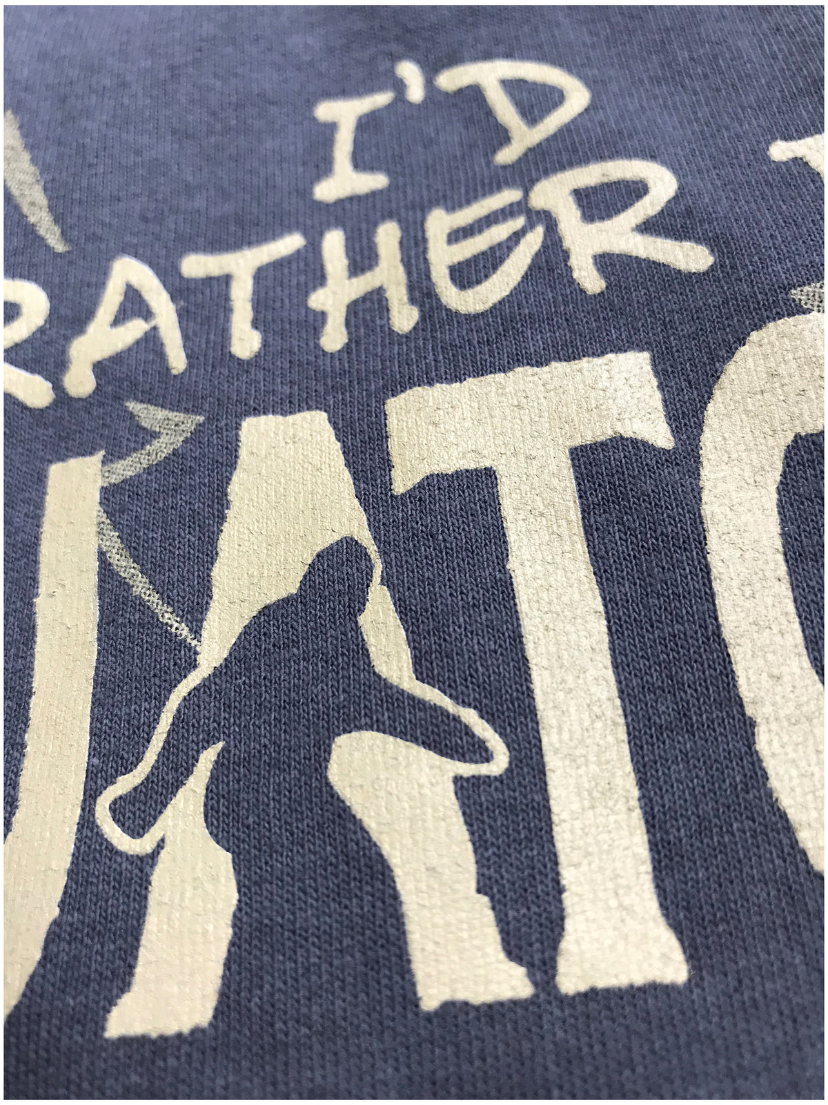 I'd Rather be Squatchin' | Funny Official Gone Bigfoot Sasquatch Hunter T-shirt