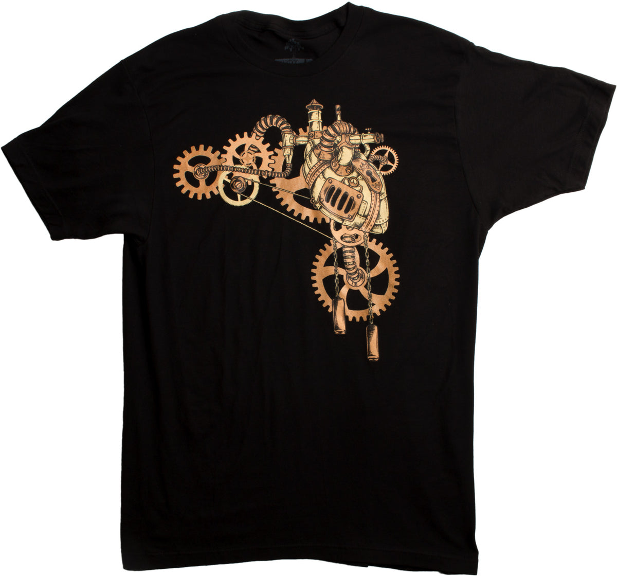 Steampunk Heart | Cosplay Sci Fi Fantasy Mechanical Gears Anatomy Unisex T-shirt