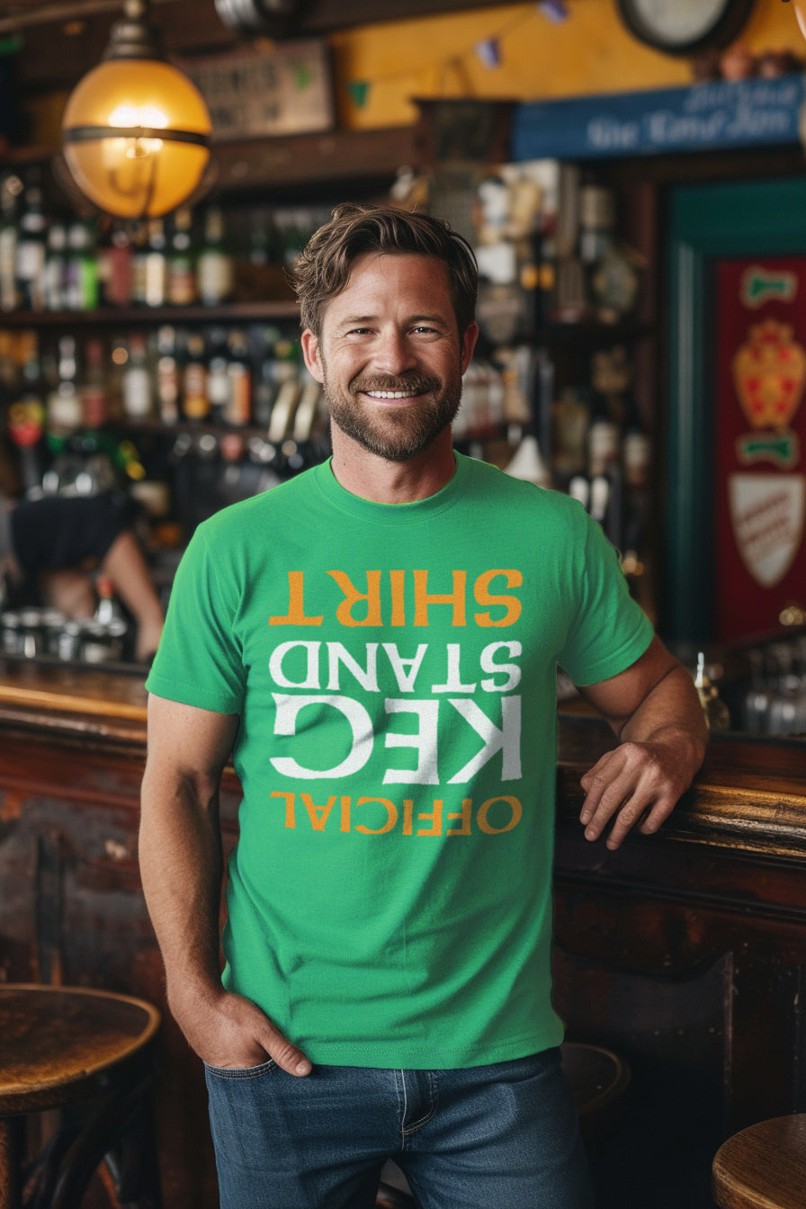 Official Keg Stand - St. Patrick's Day Drinking Party Irish T-shirt - Men's/Unisex