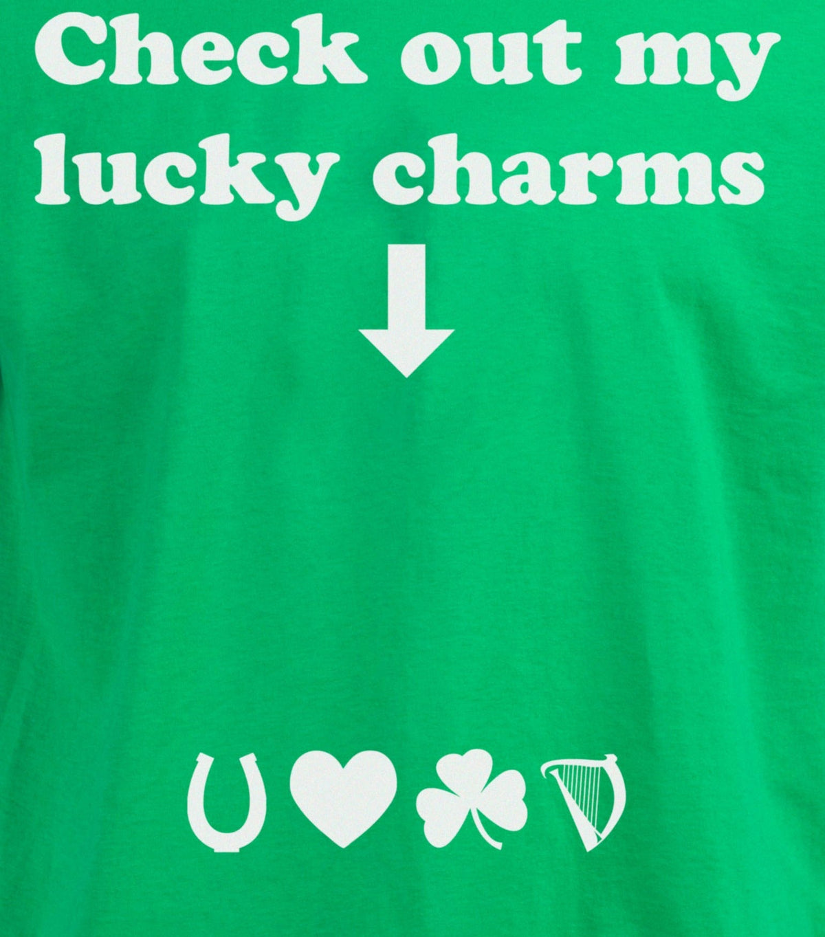 Check Out My Lucky Charms - St. Patrick's Day Raunchy Party T-shirt - Men's/Unisex