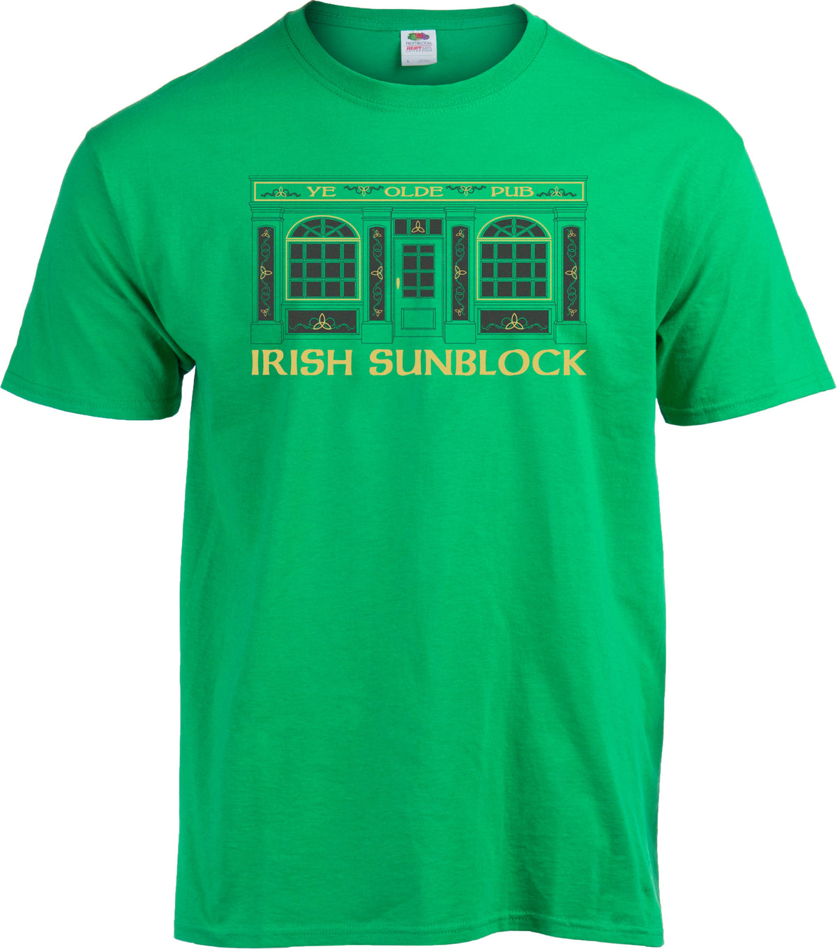 Irish Sunblock - St. Patrick's Day Funny Pub Drinking Party T-shirt - Men's/Unisex