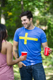 Swedish Flag | Vintage Style, Retro-Feel Sweden Flag & Kronor Unisex T-shirt