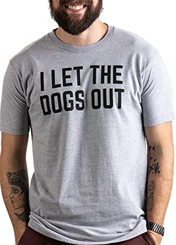 Let Dogs Out Long Sleeve Fleece, White Ink