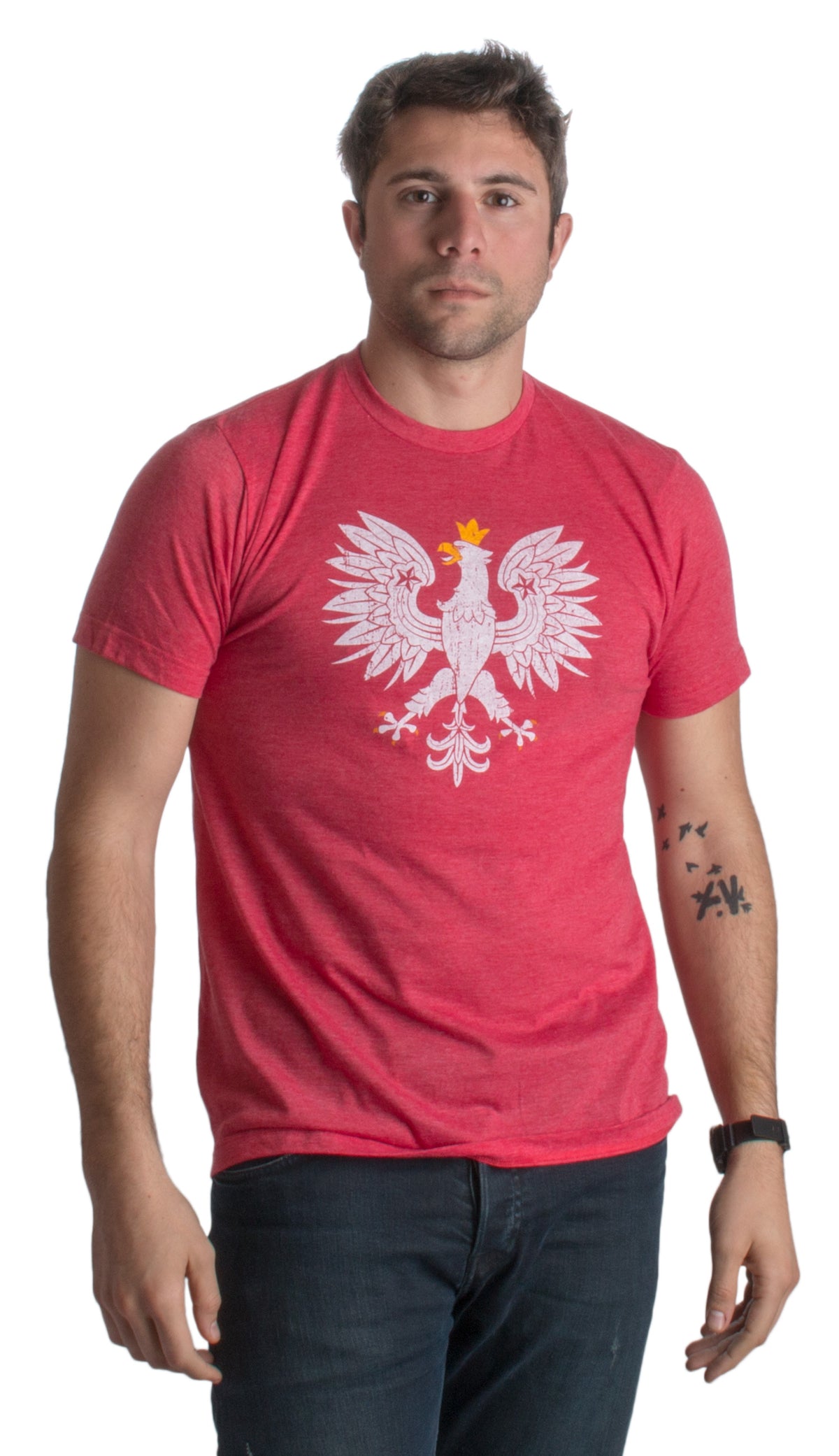 Poland Pride | Vintage Style, Retro-Feel Polish Eagle Polska Unisex T-shirt