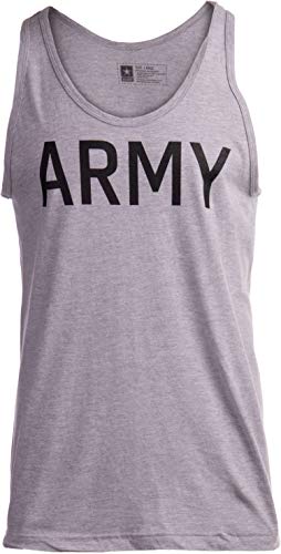 Army PT Tank, Black Ink - [WITH ARMY PAD PRINT & HANG TAG]
