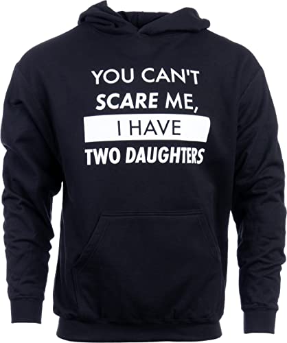 Two Daughters Long Sleeve Fleece, White Ink