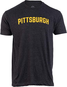 PITTSBURGH - Classic Retro Pennsylvania PA City Pride T-shirt for Men Women